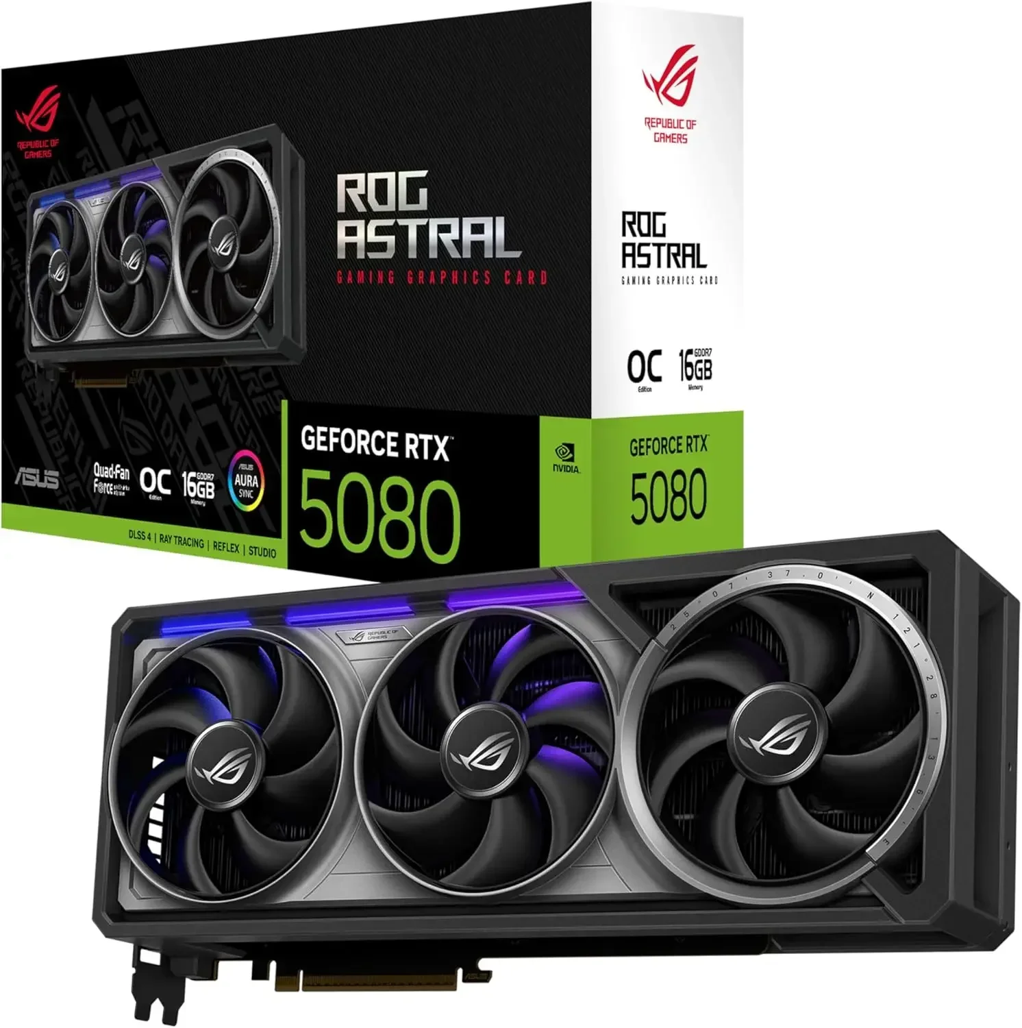 Rtx 5080 16Gb - Astral RTX 5080 OC Edition Ekran